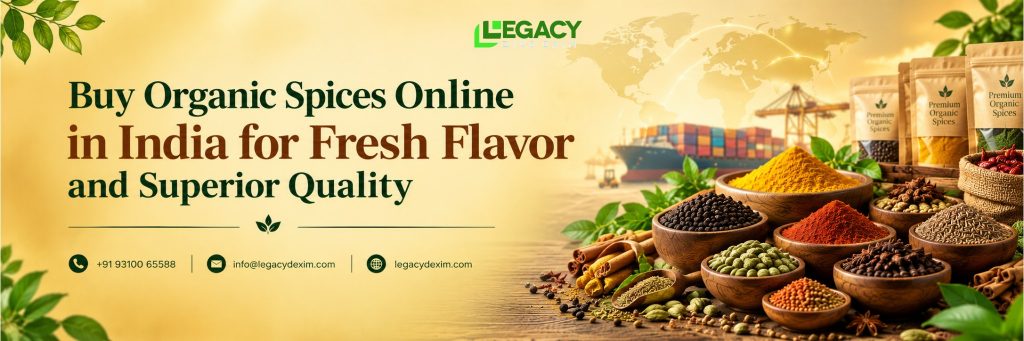 Buy organic spices online in India