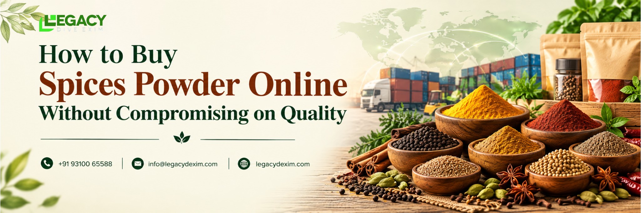 Buy spices powder online from a quality source